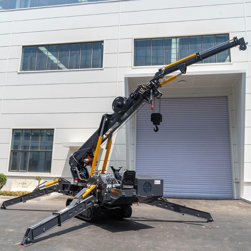 Mini Spider Crane Compact Elec - Heavy Equipment Lift recension och pris