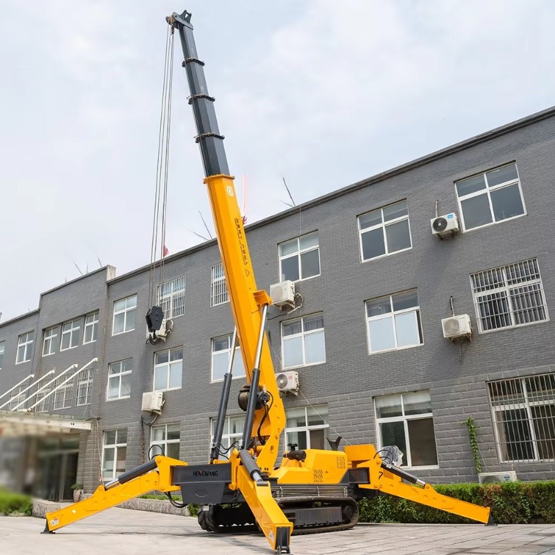 Mini Spider Crane Compact Elec - Heavy Equipment Lift recension och pris