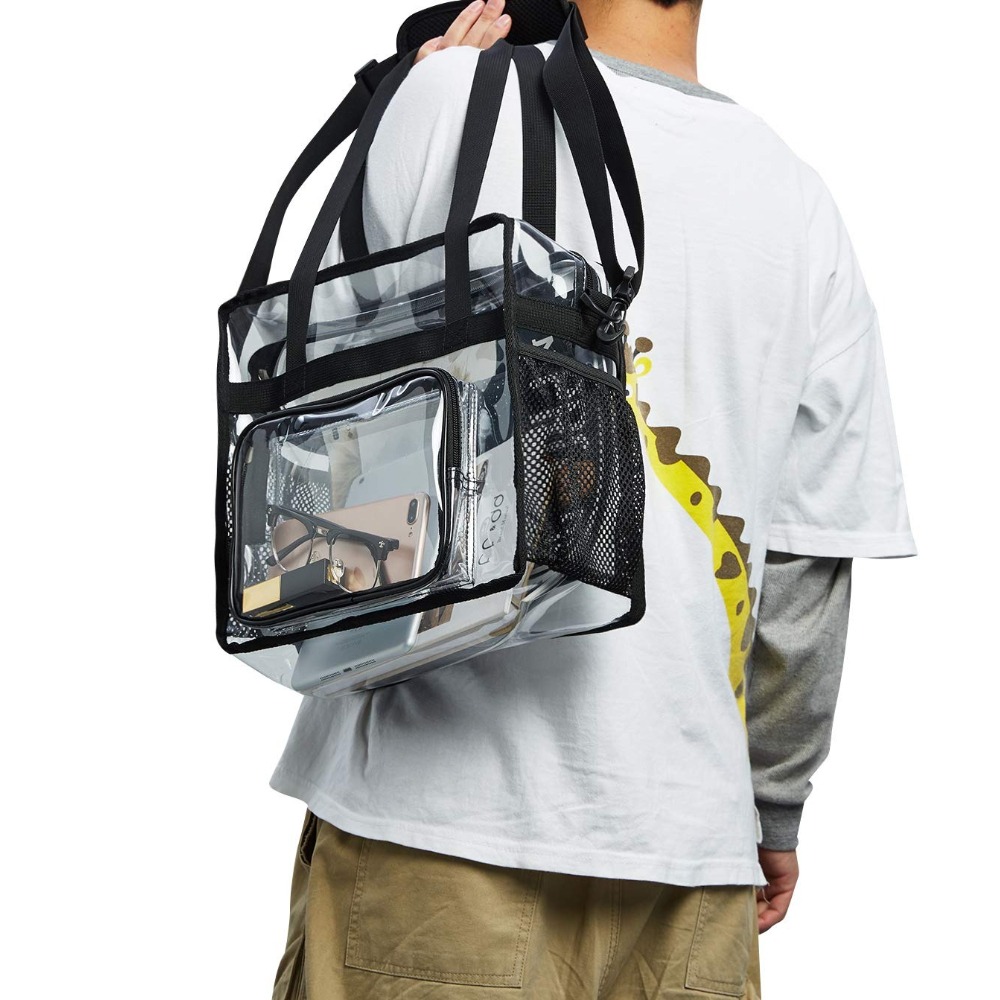 Clear Tote Bag Heavy Duty Plas - Heavy Equipment Bucket recension och pris