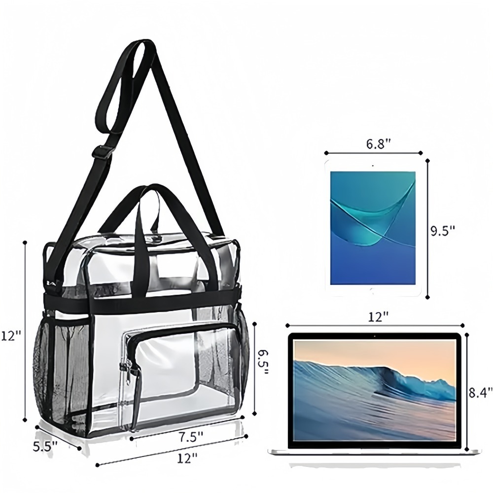 Clear Tote Bag Heavy Duty Plas - Heavy Equipment Bucket recension och pris