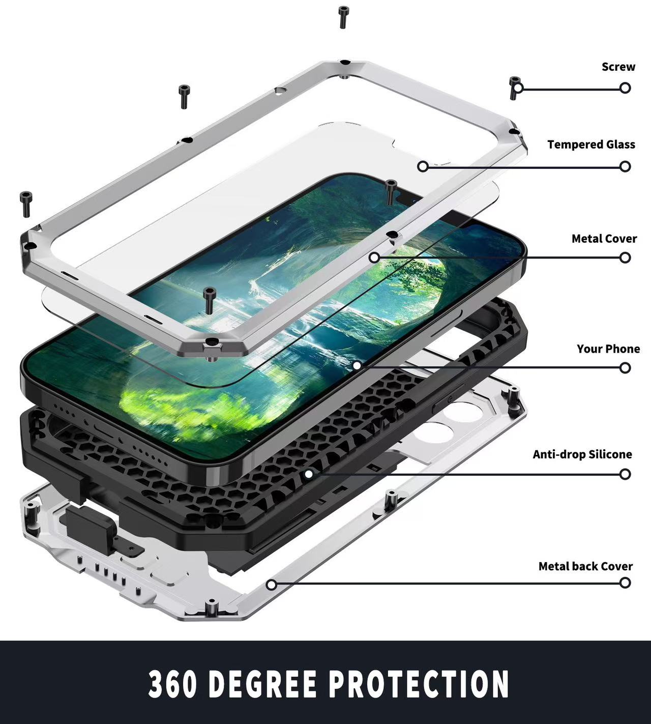 Military Heavy Duty Metal Case - Heavy Equipment Bucket recension och pris
