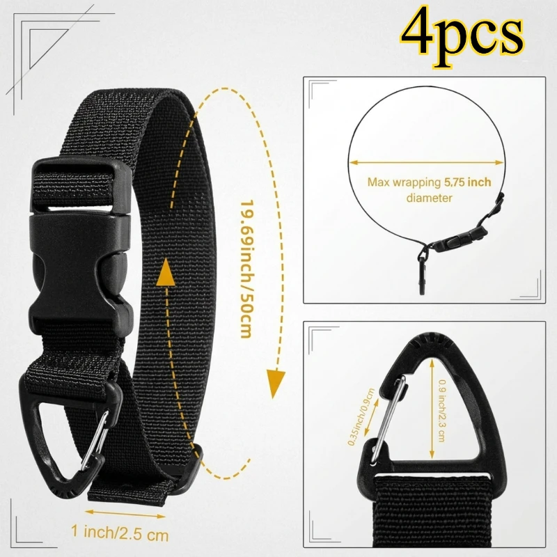 4-Pack Adjustable Garden Hose  - Heavy Equipment Bucket recension och pris