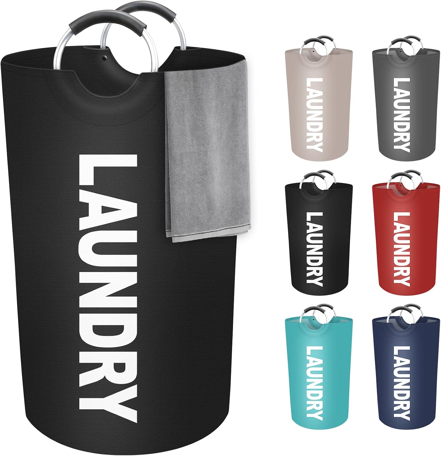 90L Large Collapsible Laundry  - Heavy Equipment Washing recension och pris